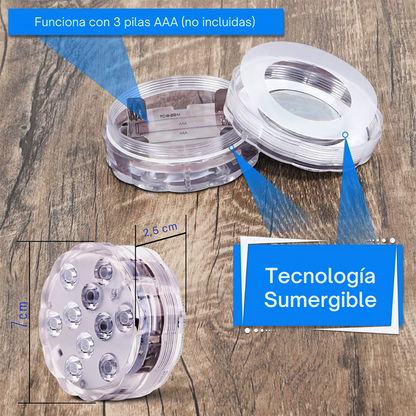 Luces Led Multiusos Sumergibles